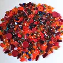 Load image into Gallery viewer, Czechoslovakia, Glass, Beads, Cubes, Bicones, Ovals, Rounds, Tabular, Cylinder, Tube, , Transparent, Tiles, Round, Oval, Mix, Frosted, Hearts, Beads, Glazed, Glass, Faceted, Drops, Collection, Coin Hues, Bicone, Necklace, Bracelet, Earrings, Anklet, Frosted, Jewellery, Czech Republic, Boho, Vintage, Tangerine, Orange, Gold, Topaz, Bronze, Tawny, Amber, Persimmon, Peach, Apricot, Marigold, Sunglow, Red, Scarlet, Siam, Rose, Crimson, Cerise, Ruby, Raspberry, Tomato, Burgundy, Blood,
