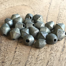 Load image into Gallery viewer, Africa, Ashanti, African, Ghana, Brass, Metal, Hearts, Lost-Wax, Central Ghana, Nigeria, Ivory Coast, Baoule, Bronze, Lost Wax, Ancient Techniques, Krobo, Krobos, Metal-Casting, Beads, Molten Metal, Bead-Making, Modern Methods, West Africa, Tribe, Ethnic, Hearts, Fern-Like, Glass, Recycled Glass, Dentistry, Necklace, Bracelet, Leg Bangle, Boho-Inspired,
