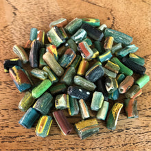 Load image into Gallery viewer, Middle Eastern, Glass, Hebron, West Bank, Ancient, Beads, Jerusalem, Judean Mountains, Jewellery, Necklace, Bracelet, Earrings, Vintage, Collectibles, Vintage-Inspired, Rare,