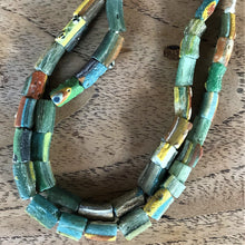 Load image into Gallery viewer, Middle Eastern, Glass, Hebron, West Bank, Ancient, Beads, Jerusalem, Judean Mountains, Jewellery, Necklace, Bracelet, Earrings, Vintage, Collectibles, Vintage-Inspired, Rare,
