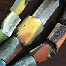 Load image into Gallery viewer, Middle Eastern, Glass, Hebron, West Bank, Ancient, Beads, Jerusalem, Judean Mountains, Jewellery, Necklace, Bracelet, Earrings, Vintage, Collectibles, Vintage-Inspired, Rare,