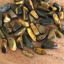 Load image into Gallery viewer, Tiger’s Eye, Agate, Drops, Earring, Necklace, Pendant, Jade, Carnelian, Rhodonite, Beads, Necklace, Earrings, Semi-Precious, Worldwide, Mother of Pearl, Onyx, Rose, Clear, Strawberry, & Cherry Quartz, Moonstone, Blue Lace & Moss Agate, Aquamarine, Amethyst, Green Fluorite, Peridot, Jade, Lapis Lazuli, Citrine, Sunstone, Mookaite, Peridot, Black, Mahogany, & Snowflake Obsidian, Turquoise,