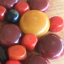 Load image into Gallery viewer, Resin, Java, Necklace, Statement, Asia, Indonesia, Yellow, Mix, Leather, Jewellery, Bracelet, Bangle, Anklet,  Collection, Beads, Assorted,
