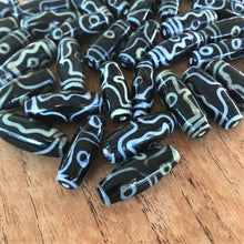 Load image into Gallery viewer, dZi Beads, Semi-Precious, Sodalite, Far East, Collectible, Drops, Earring, Necklace, Bracelet, Carnelian, Rhodonite, Beads, Necklace, Earrings, Worldwide, Mother of Pearl, Onyx, Rose, Clear, Strawberry, & Cherry Quartz, Moonstone, Blue Lace & Moss Agate, Aquamarine, Amethyst, Green Fluorite, Peridot, Citrine, Sunstone, Tiger Eye, Mookaite, Peridot, Black, Mahogany, & Snowflake Obsidian,