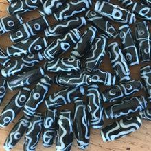 Load image into Gallery viewer, dZi Beads, Semi-Precious, Sodalite, Far East, Collectible, Drops, Earring, Necklace, Bracelet, Carnelian, Rhodonite, Beads, Necklace, Earrings, Worldwide, Mother of Pearl, Onyx, Rose, Clear, Strawberry, & Cherry Quartz, Moonstone, Blue Lace & Moss Agate, Aquamarine, Amethyst, Green Fluorite, Peridot, Citrine, Sunstone, Tiger Eye, Mookaite, Peridot, Black, Mahogany, & Snowflake Obsidian,