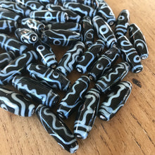 Load image into Gallery viewer, dZi Beads, Semi-Precious, Sodalite, Three Eyes, Far East, Collectible, Drops, Earring, Necklace, Bracelet, Carnelian, Rhodonite, Beads, Necklace, Earrings, Worldwide, Mother of Pearl, Onyx, Rose, Clear, Strawberry, & Cherry Quartz, Moonstone, Blue Lace & Moss Agate, Aquamarine, Amethyst, Green Fluorite, Peridot, Citrine, Sunstone, Tiger Eye, Mookaite, Peridot, Black, Mahogany, & Snowflake Obsidian,