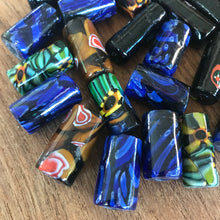 Load image into Gallery viewer, Cylinder, Tubular, Indian, Glass, Venetian-Style, Necklaces, Bracelets, Jewellery,