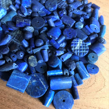 Load image into Gallery viewer, Lapis Lazuli, Stone Beads, Strands, Beads, Rocailles, Spiritual, Chakra, Blue, Collectible, Rare, Semi-Precious Stone Beads, Semi-Precious, Beaders, Afghanistan, Middle East, the Far East, Himalayas, Inspiring, Jewellery, Necklaces, Bracelets, Earrings,