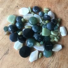 Load image into Gallery viewer, Jade, Ovals, Flasks, Afghanistan, Asia, Mutton-Fat, Hand-Carved, Axe Heads, Henan, Semi-Precious, Jewellery-Making, Gem, Jewellery, Global Beads, Collection, Mix, Tigertail, Craftline, Leather, Earrings, Necklace, Anklet, Bracelet, Ethnic, Tribal, Spiritual, Jade, Unpolished, Statement, Healing Qualities, Polished, Boho, Boho-Style, Beads, Imperial Gem, Centre-Drill,