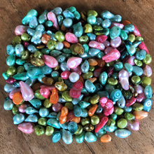 Load image into Gallery viewer, Blister, Pearls, Beads, Seaside, Taiwan, Jewellery, Multicoloured, Saltwater, Shell, Necklaces, Bracelets,  White, Pink, Cream, Brown, Grey, Aqua, Gold, Yellow, Green, Orange, Lilac,