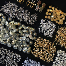 Load image into Gallery viewer, Head Pins, Earrings, Metal, Kits, Ear Hooks, Jewellery, Necklaces, Bracelets, Eye Pins, Jump Rings, Filigree Balls, Ear Hoops, Findings, Ear Posts, Spiral Bead Cages, Earring Backs, Plastic, Nylon, Clip-on, Coins, Chandeliers, Bell Caps, Bead Caps, Metal Balls, Crystal Claws, Wine Glass Hoops, Clasps, Key Rings, Brooch Clips, Leather Ends, Spacer Bars, Kilt Pins, Book Markers,