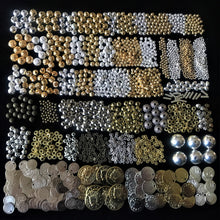 Load image into Gallery viewer, Head Pins, Earrings, Metal, Kits, Ear Hooks, Jewellery, Necklaces, Bracelets, Eye Pins, Jump Rings, Filigree Balls, Ear Hoops, Findings, Ear Posts, Spiral Bead Cages, Earring Backs, Plastic, Nylon, Clip-on, Coins, Chandeliers, Bell Caps, Bead Caps, Metal Balls, Crystal Claws, Wine Glass Hoops, Clasps, Key Rings, Brooch Clips, Leather Ends, Spacer Bars, Kilt Pins, Book Markers,