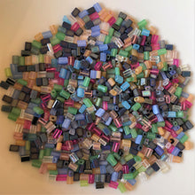 Load image into Gallery viewer, 2-Cut, Czech, Glazed, Pearl, Seeds, Rocailles, Seed Beads, Opaque, Iridescent, Metallic, Iris, Silver Lined, Translucent, Matt, Lustre, Satin, Tigertail, Leather, Craftline, Cotton Bead Thread, Fishing Line, topaz, green, blue, white, aquamarine, barley, amethyst, lime, berry, charcoal, Multicoloured, Czechoslovakia, Japan, India, China, Taiwan, Jewellery-Making, Europe, Little Stones, Glass, Embroidery, Bracelet, Necklace, Earrings, Clothing, Jewellery,
