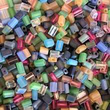 Load image into Gallery viewer, 2-Cut, Czech, Glazed, Pearl, Seeds, Rocailles, Seed Beads, Opaque, Iridescent, Metallic, Iris, Silver Lined, Translucent, Matt, Lustre, Satin, Tigertail, Leather, Craftline, Cotton Bead Thread, Fishing Line, topaz, green, blue, white, aquamarine, barley, amethyst, lime, berry, charcoal, Multicoloured, Czechoslovakia, Japan, India, China, Taiwan, Jewellery-Making, Europe, Little Stones, Glass, Embroidery, Bracelet, Necklace, Earrings, Clothing, Jewellery,