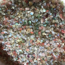 Load image into Gallery viewer, Chipstones, Semi-Precious, Anklet, Bracelet, Necklace, Bangle, Earrings, Rose Quartz, Clear Quartz, Moonstone, Strawberry Quartz, Cherry Quartz, Blue Lace Agate, Aquamarine, Amethyst, Green Fluorite, Peridot, Citrine. Africa, Himalayas, Asia, Australia,