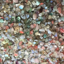 Load image into Gallery viewer, Chipstones, Semi-Precious, Anklet, Bracelet, Necklace, Bangle, Earrings, Rose Quartz, Clear Quartz, Moonstone, Strawberry Quartz, Cherry Quartz, Blue Lace Agate, Aquamarine, Amethyst, Green Fluorite, Peridot, Citrine. Africa, Himalayas, Asia, Australia,