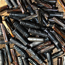 Load image into Gallery viewer, India, Beads, Jewellery Making, Africa, Ethnic, Batik, Collection, Necklace, Bracelet, Dyed, Water Buffalo, Bone, Buffalo, Asia, Thailand, Borneo, Indonesia, China, Hair Pipes, Choker, Boho, Ankle Bangle, Costume Jewellery, Craft, Art, Projects, North America, Horn, Black, Brown, African Inspired, Indian-Style, Vintage, Tribal, Cylinder, Pipes, Tribal Jewellery, Kenya, Nigeria, Ghana, Cow,
