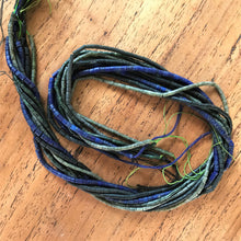 Load image into Gallery viewer, Lapis Lazuli, Strands, Jasper, Jade, Mediterranean, Beads, Rocailles, Spiritual, Chakra, Blue, Green, Black, Semi-Precious, Beaders, Brown, Afghanistan, Middle East, Himalayas, China, Nomad, Stone Beads, Inspiring, Imperial Gem, Ethnic, Tribal, Jewellery, Tribal Jewellery, Necklaces, Yellow, Red, Bracelets, Earrings, Collectable, Middle East,
