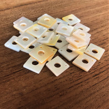 Load image into Gallery viewer, Gold Mother of Pearl, Jewellery-Making, Two-Hole Tiles, Love Hearts, Donuts, West Australia, Key Rings, West Australian, Rings, Plates, Name Tags, Axe Heads, Machetes, Hearts, Yokes, Drops, Tears, Tiles, Ovals, Shields, Shards, Claws, Shields, Vee Sticks, Clothes Pegs, Matchsticks, Buttons, Teardrops, Mother of Pearl Shell, White, Gold, Pink, Brown, Black, Green, Abalone, Green Abalone, Trochus, Cowrie Shell, Green Lip Mussel, Pink Lip Mussel, Paua Shell, Necklace, Earrings, Black Abalone,