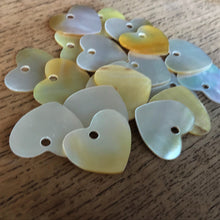 Load image into Gallery viewer, Gold Mother of Pearl, Jewellery-Making, Love Hearts, Donuts, West Australia, Key Rings, West Australian, Rings, Plates, Name Tags, Axe Heads, Machetes, Hearts, Yokes, Drops, Tears, Tiles, Ovals, Shields, Shards, Claws, Shields, Vee Sticks, Clothes Pegs, Matchsticks, Buttons, Teardrops, Mother of Pearl Shell, White, Gold, Pink, Brown, Black, Green, Abalone, Green Abalone, Trochus, Cowrie Shell, Green Lip Mussel, Pink Lip Mussel, Paua Shell, Necklace, Earrings, Black Abalone,