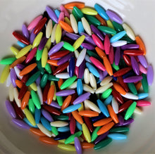 Load image into Gallery viewer, Green, Neon, White, Ivory, Pink, Purple, Pale Blue, Navy, Red, Orange, Plastic, Bracelets, Necklaces, Bead Curtains, Suncatchers, Beads, China, Mix, Collection, 12mm, 16mm, Multicoloured, 8.5mm, 29mm,