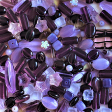 Load image into Gallery viewer, Pink, Czechoslovakia, Glass, Beads, Cubes, Bicones, Ovals, Rounds, Tabular, Cylinder, Tube, Transparent, Tiles, Round, Oval, Mix, Frosted, Hearts, Beads, Glazed, Glass, Faceted, Drops, Collection, Coin Hues, Bicone, Necklace, Bracelet, Earrings, Anklet, Frosted, Jewellery, Czech Republic, Boho, Vintage, Purple, Blackberry, Violet, Fuchsia, Ruby, Magenta, Indigo, Mauve and Lilac,
