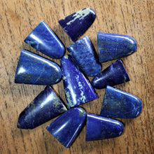 Load image into Gallery viewer, Afghanistan, Blue, Gold, Semi-Precious, Jewellery-Making, Chunky, Jewellery, Global Beads, Collection, Mix, Pyrite, Flecks, Tigertail, Craftline, Leather, Necklace, Anklet, Bracelet, Bangle, Ethnic, Tribal, Spiritual, Lapis Lazuli, Lapis, Unpolished, Tongues, Disks, Statement, Head Pins, Chakras, Throat, Crown, Brow,