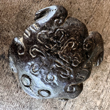 Load image into Gallery viewer, Amulet, Frog, Pendant, Talisman, Black Jade, Collectors, Rare, Fertility Frog, Hand Carved, China, Necklace, Earring, Leather, Jewellery, Wealth, Prosperity, 
