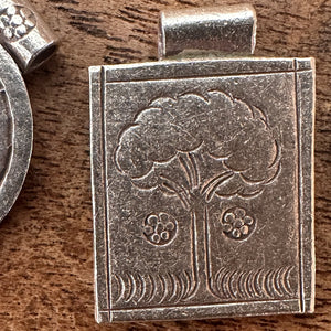 Silver, HillTribe, Tree of Life, Charms, Pendant, Pure Silver, Hill Tribe, Thailand, Karen HillTribe, Beads, Metal, Charms, Hammered, Pendants, 99.9%, Vietnam, Chasing, Hammer, Traditional Tools, Hand-Crafted, Artisans, Chasing Hammer, Silversmith, Ethnic, Jewellery, Earrings, Beaders, Bracelet, Necklace, Anklet, Tribal, Statement,