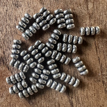 Load image into Gallery viewer, 25pcs – Antique-Style 925 Sterling Silver Ribbed Coil Beads [SSIN-100]
