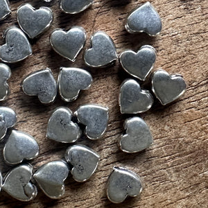 47pcs – Collection of Small 925 Sterling Silver Love Hearts [SSIN-93]