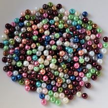 Load image into Gallery viewer, White, Red, Purple, Pink, Green, Pearl, Brown, Blue, Lilac, Lime, Aqua, Bronze, Statement, Necklace, Bracelet, Earrings, Anklet, Jewellery, Glass, Pearls, China, Collection, Jewellery-Making, Peacock, 10mm, Suncatcher, Bead Curtains, 
