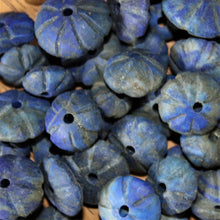 Load image into Gallery viewer, Afghanistan, Blue, Gold, Semi-Precious, Jewellery-Making, Chunky, Jewellery, Global Beads, Collection, Mix, Pyrite, Flecks, Tigertail, Craftline, Leather, Necklace, Anklet, Bracelet,  Bangle, Ethnic, Tribal, Flowers, Spiritual, Lapis Lazuli, Lapis, 
