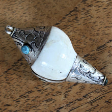 Load image into Gallery viewer, Jewellery-Making, Silver, Imperfections, Jewellery, Global Beads, Collection, Mix, Tigertail, Craftline, Leather, Necklace, Earrings, Ethnic, Tribal, Statement Jewellery, Top-Drill, Beads, Statement Jewellery, Nomad, Conch, Coral, Turquoise, Copper, Himalayas, Nepal, Shell, Petrified, Pendant, 
