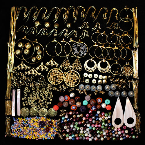 Gold, Gold-Plated, Head Pins, Earrings, Kits, Jewellery, Eye Pins, Jump Rings, Earring Making Kit, Filigree Ear Hoops, Créole Ear Hoops, Findings, Ear Posts, Findings, United States, USA, China, Spiral Bead Cages, Clutch-Backs, Earring Backs, Plastic, Nylon, Clear, Bullet-Backs, Coins, Chandeliers, Ear Hooks, Shepherd Hooks, Beads, Glass, Daisy Spacers, Bell Caps, Bead Caps, Lightweight Filigree Round Beads, Metal Balls, etc.