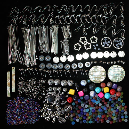 Sabrikas Let Your Creative Spirit Run Free Jewelry Making Kit Teens Girls Adults 1220 Pieces of Jewelry Boho Beads Necklace Bracelet Earrings DIY Hobby Kit Gift Set