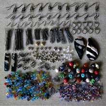 Load image into Gallery viewer, Black Nickel, Head Pins, Ear Hooks, Earrings, Kits, Jewellery, Eye Pins, Jump Rings, Ear Posts, Findings, United States, USA, China, Spiral Cages, Clutch-Backs, Earring Backs, Plastic, Nylon, Bullet-Backs, Coins, Beads, Glass, Daisy Spacers, Bell Caps, Bead Caps, Filigree, Metal Balls, Flat Pad Posts, Studs, Ball &amp; Post, Semi-Precious, MOP Plates, Shell, Czech Seeds, Czech Crystal, India, Nylon Clutch Backs, DIY, Jewellery Making Supplies, Pendants, West Australian, Stone Beads, Ivory, Tassel, Chain, 
