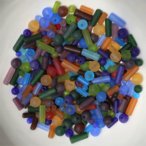 Tubes, Rounds, Mix, Matt, Jewellery, Making, Supplies, Jewellery, Indian, Hearts, Beads, Frosted, Cubes, Coloured, Collection, Art, Projects, 6-14mm, Suncatchers, Bead Curtains, Topaz, Green, Black, Blue, Brown, Purple, Red, Purple, Pink, Orange, Mix, Matt, Lime, Yellow, 