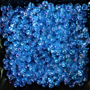 clear AB, sapphire AB, topaz AB, pale amethyst AB, blue AB, teal AB, amethyst AB, Seed, Bead, Mixed, Mix, Collection, Czech, Glazed, Pearl, Seeds, Rocailles, Seed Beads, Opaque, Iridescent, Metallic, Iris, Silver Lined, Translucent, Matt, Lustre, Satin, Tigertail, Leather, Craftline, Cotton Bead Thread, Fishing Line, Mixed, Czechoslovakia, Japan, India, China, Taiwan, Jewellery-Making, Europe, Little Stones, Glass, Embroidery, Bracelet, Necklace, Earrings, Clothing, Bread, Butter, Fabric,
