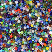 Load image into Gallery viewer, Ivory, Black, Green, Brown, Yellow, Red, White, Blue, Aqua, Navy, Siam, Beige, Topaz, Gold, Lime, Olive, Pink, Purple, Lilac, Clear, Seed, Bead, Mixed, Magic, Mix, Collection, Czech, Glazed, Pearl, Seeds, Rocailles, Seed Beads, Opaque, Iridescent, Metallic, Iris, Silver Lined, Translucent, Matt, Lustre, Satin, Tigertail, Leather, Craftline, Cotton Bead Thread, Fishing Line, Czechoslovakia, Japan, India, China, Taiwan, Jewellery-Making, Europe, Little Stones, Glass, Embroidery, Bracelet, Necklace, Earrings, 
