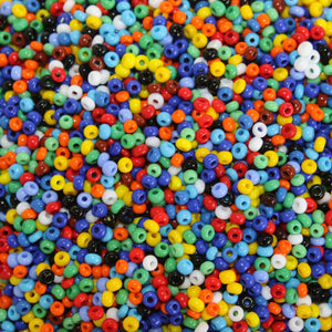 Seed, Bead, Mixed, Mix, Collection, Czech, Glazed, Pearl, Seeds, Rocailles, Seed Beads, Opaque, Iridescent, Metallic, Iris, Silver Lined, Translucent, Matt, Lustre, Satin, Tigertail, Leather, Craftline, Cotton Bead Thread, Fishing Line, Red, Blue, Coral, Green, Yellow, Purple, Black, Brown, White, Aqua, Mixed, Czechoslovakia, Japan, India, China, Taiwan, Jewellery-Making, Europe, Little Stones, Glass, Embroidery, Bracelet, Necklace, Earrings, Clothing, Jewellery, Bread, Butter, Fabric,