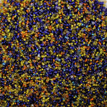 Load image into Gallery viewer, Seeds, Rocailles, Seed Beads, Opaque, Iridescent, Metallic, Iris, Silver Lined, Translucent, Matt, Lustre, Pearl, Satin, Tigertail, Leather, Craftline, Cotton Bead Thread, Fishing Line, Orange, Clear, Blue, Black, Navy, Aqua, Green, Yellow, Multicoloured, Czechoslovakia, Japan, India, China, Taiwan, Jewellery-Making, Europe, Little Stones, Glass, Embroidery, Bracelet, Necklace, Earrings, Clothing, Jewellery, 

