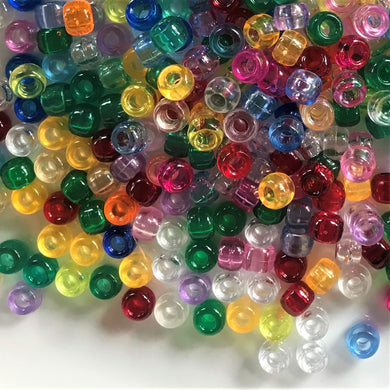 Asia, Translucent, Taiwan, Plastic, Jug Beads, Clear, Forest Green, Pink, Lilac, Blue, Red, Orange, Yellow, Plastic, Bracelets, Necklaces, Key Rings, Beads, China, Mix, Collection, 