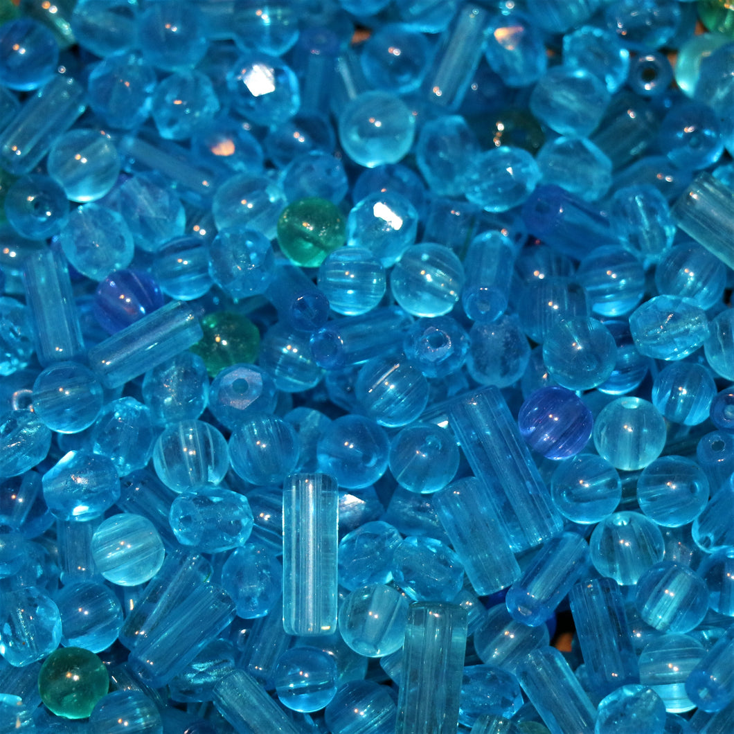 Tubes, Rounds, Mix, Aqua, Glazed, Jewellery Making Supplies, Jewellery, India, Beads, Transparent, Collection, Blue, Art, Projects, 8mm, 6mm, 4mm, 12mm, 10mm, Sea, Ocean, Necklace, Earrings, Bracelet, Anklet, Repair, 