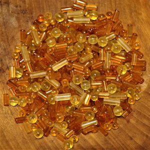 Tubes, Rounds, Mix, Glazed, Jewellery Making Supplies, Jewellery, India, Beads, Transparent, Collection, Bead, Art, Projects, 8mm, 6mm, 4mm, 12mm, 10mm, Citrine, Gold, Topaz, Jasmine, Saffron, Amber, Bracelet, Necklace, Earrings, Anklet, 14mm, 