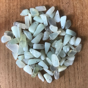Jade, Afghanistan, Asia, Hand-Scribed, Semi-Precious, Shards, Jewellery, Beads, Collection, Tigertail, Craftline, Leather, Earrings, Necklace, Anklet, Bracelet, Ethnic, Tribal, Spiritual, Unpolished, Statement, Healing Qualities, Polished, Boho, Boho-Style, Imperial Gem, 